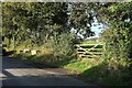 Seat and gate, Cobbaton in EX37 9SE