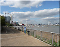 River Thames at Greenwich Peninsula (5) in SE7 7SS