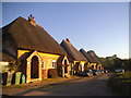 Thatched cottages in Leverton in RG17 0EP