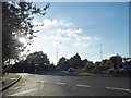 Roundabout on London Road, Thatcham in RG18 4ED