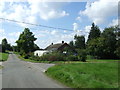 Road junction, Little Green in Burgate