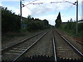 Railway towards Diss and Norwich in IP14 5EX