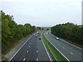 M6 northbound near Nether Kellet in LA6 1EJ