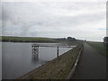 The dam at Belmont Reservoir in BL7 8AL