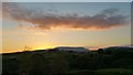 Sunset over Arenig Fawr from Bronydd Fron Feuno (Bala Golf Club) in LL23 7AQ