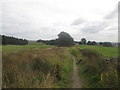 Footpath beside Turton Golf Course in BL7 9PH