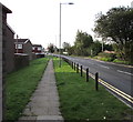 Commercial Road pavement, Talywain in NP4 7JA