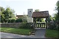 Lychgate to Saint Bartholomew in OX33 1PS