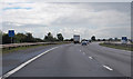 M5 southbound near East Brent in TA9 4JN