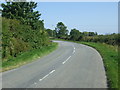 A bend in Sea Road, Anderby in Anderby