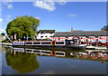Canal at Norbury Junction, Staffordshire in ST20 0FJ