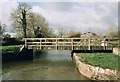 Bishops Cannings Swing Bridge - No.133 - K&A Canal 2004 in SN10 3NA