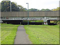 The River Don Path and the A19. in NE32 5UN