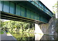 Minworth Railway Bridge crossing the Birmingham & Fazeley Canal in B76 1AH