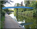 The closed Minworth Footbridge in B24 0SF