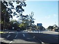 Roundabout on Reading Road, Yateley in GU46 6AQ