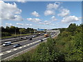 M25 London Orbital Motorway in CM14 5NH