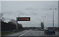 Information sign, M1, southbound in NG10 4BB