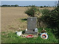 War memorial beside Langham Road in LN13 9SQ