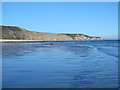 Beach and cliffs south of Horden Point in SR8 3SX