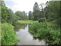 River Chess seen from a footbridge in WD3 5LX