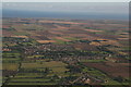Burgh le Marsh: aerial 2015 in Burgh le Marsh