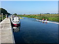 River Witham on Boston Rowing Marathon Day in LN4 1UP
