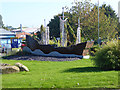 Roundabout artwork, South Shields in NE33 1RB