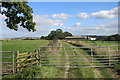 Track to Cheseridge Farm in RG20 7PW