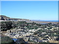Rocks, beach and cliffs southeast of Blackhall Rocks in TS27 4BE