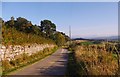 Road from West Learney in AB31 4LU