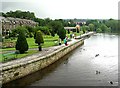 River Wharfe from Otley Bridge in LS21 3BD