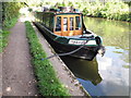 Adagio, narrowboat on Grand Union Canal near Denham in UB9 6JN