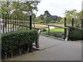 Entrance to Trentham Gardens in ST4 8LH