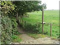 Public footpath, south from Mowbreck Lane in PR4 3JN