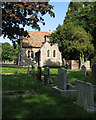 Ickleton Cemetery Chapel in early autumn in CB10 1SA