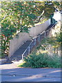 Steps on Brighouse FP81 at New Street, Clifton in HD6 4HN