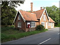 Ipswich Road Postbox & The Old Forge in IP14 6EW