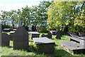 Mynwent Eglwys y Santes Fair St Mary's Church graveyard in LL55 1UE