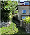 Public footpath ascending from Brimscombe Hill, Walls Quarry, Brimscombe in GL6 9DB