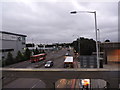 Entrance into London Heathrow Airport complex, Hatton Cross in TW14 0NG
