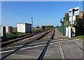 Railway crossing on Cockpen Road near Fordham in CB7 5LR