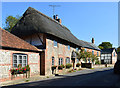 Village houses, St Mary Bourne, Hampshire in SP11 6ST