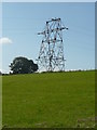 Electricity transmission tower, Sowerby in HX6 3DT