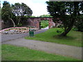 Entrance to Walled Garden at Haigh Hall in WN2 1ST