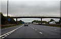 M5 footbridge south of Junction 9 in GL20 8EW