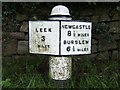 Milepost in ST9 9QL