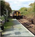 Arrival at Copplestone railway station in EX17 5HN