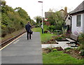 Waiting for a train at Copplestone railway station in EX17 5HN