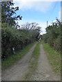 Private track near Gonew Farm in TR27 6LL